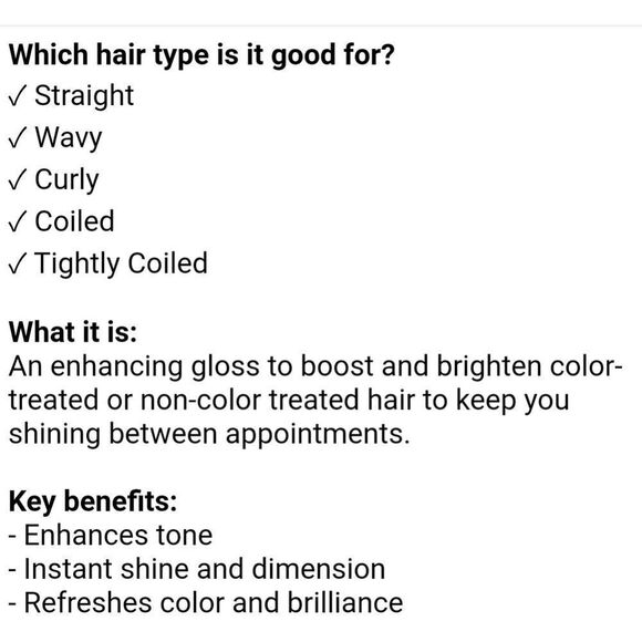 Bumble and Bumble Luminous Shine Color Refreshing Clear Color Hair Gloss - Picture 8 of 13